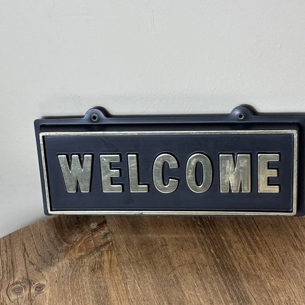 Plastic Hanging Bar‎ Sign 2 Sided 